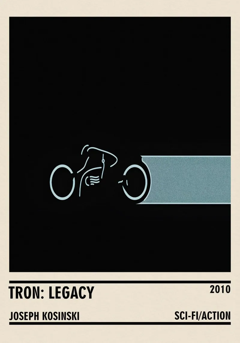 Tron Legacy pellicola backlit da TheArtstudio