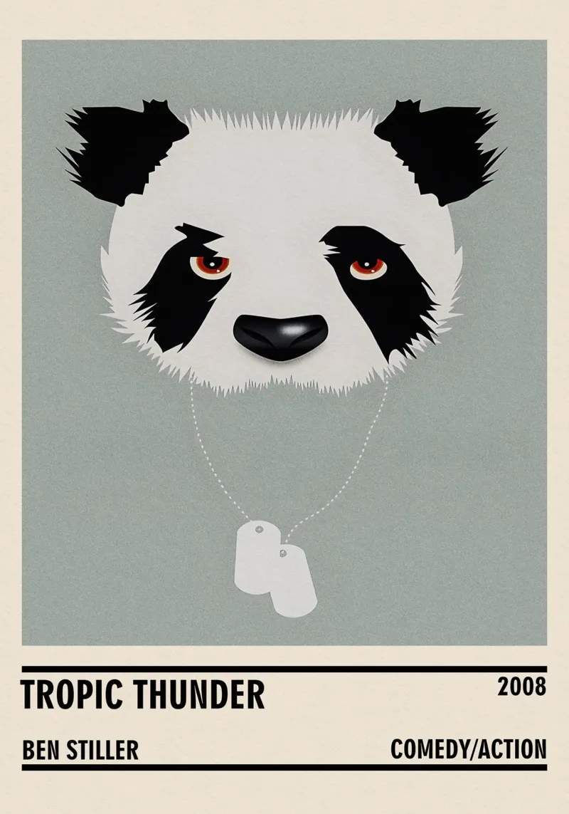 Tropic Thunder poster by TheArtstudio