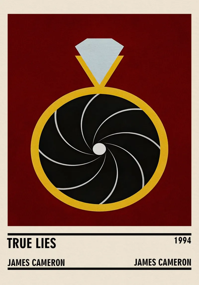 True Lies acrylic glass by TheArtstudio