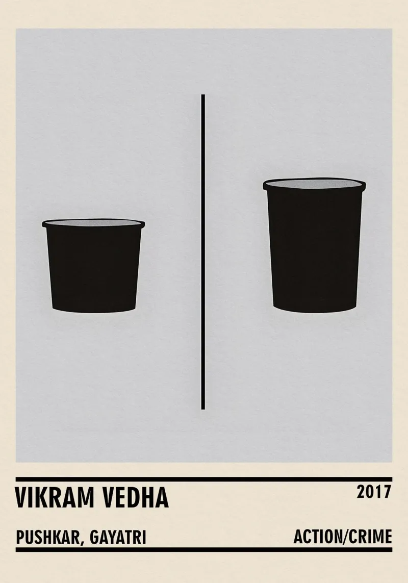 Vikram Vedha plexiglass da TheArtstudio