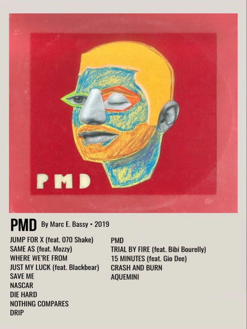 PMD By Marc E. Bassy - 2019 poster da SoundStudio