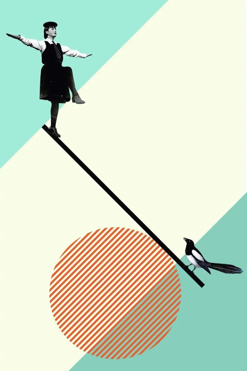 B is for Balance carta hahnemühle da Maarten Léon