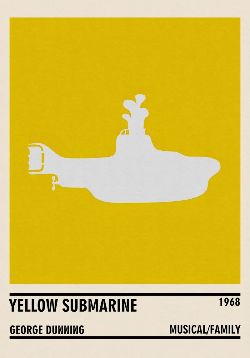 Yellow Submarine hahnemühle by TheArtstudio