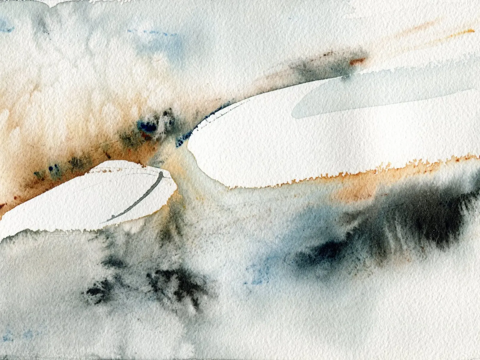 Winter Impression No 5 alluminio dibond da treechild