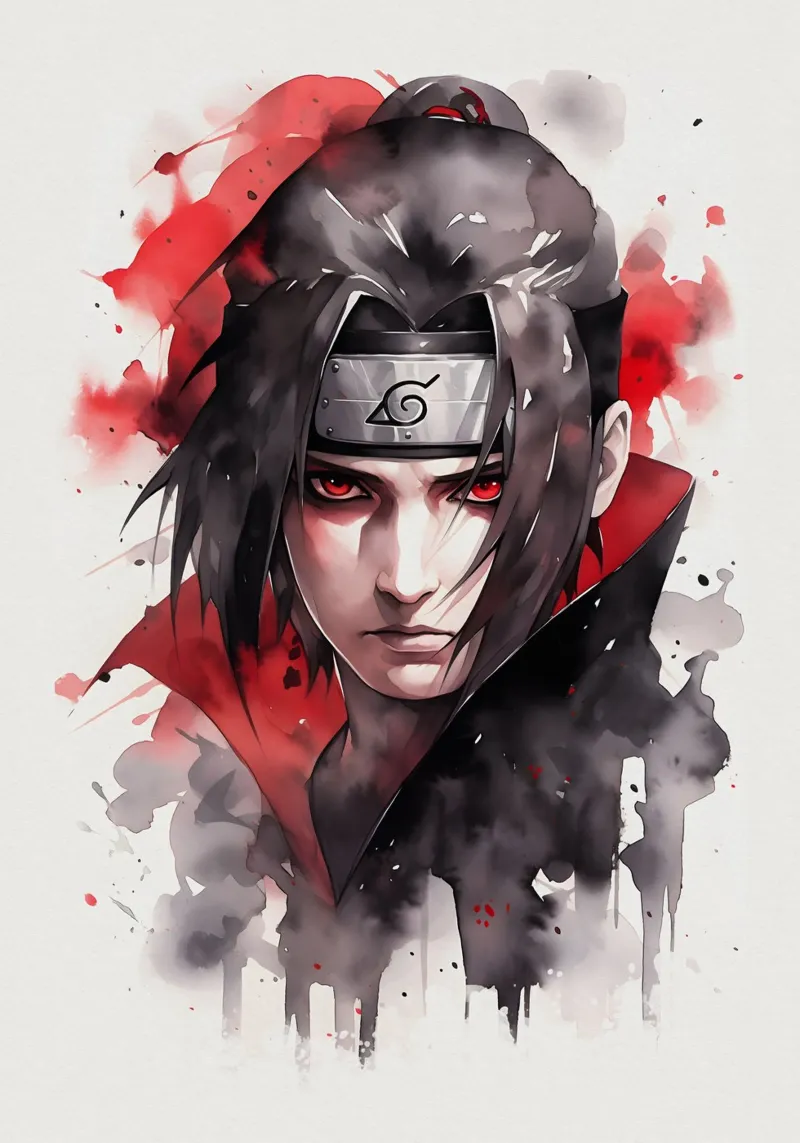 Uchiha Itachi pellicola backlit da CreativeStudio