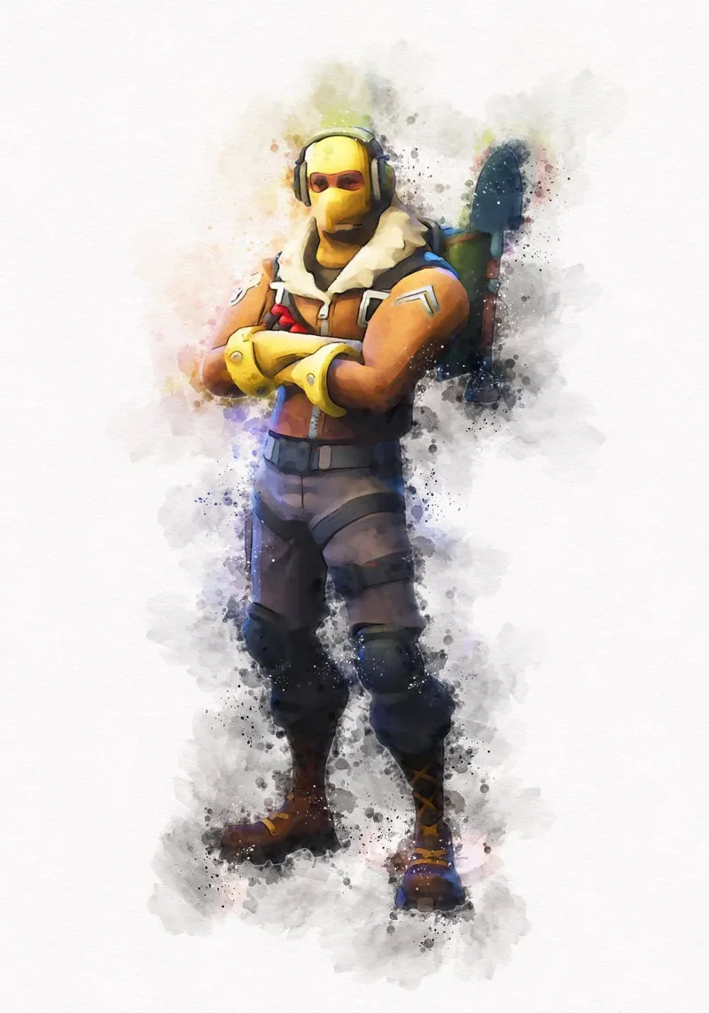 Fortnite Raptor poster da CreativeStudio
