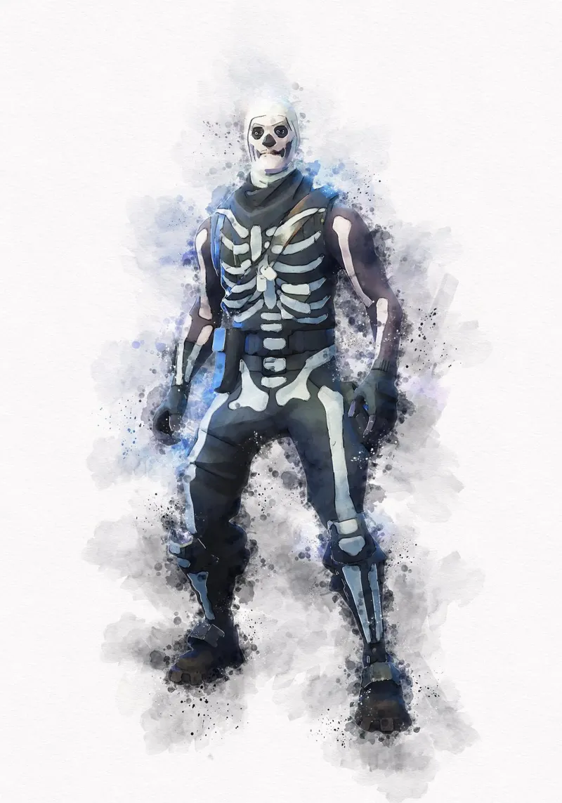 Skull Trooper pellicola backlit da CreativeStudio