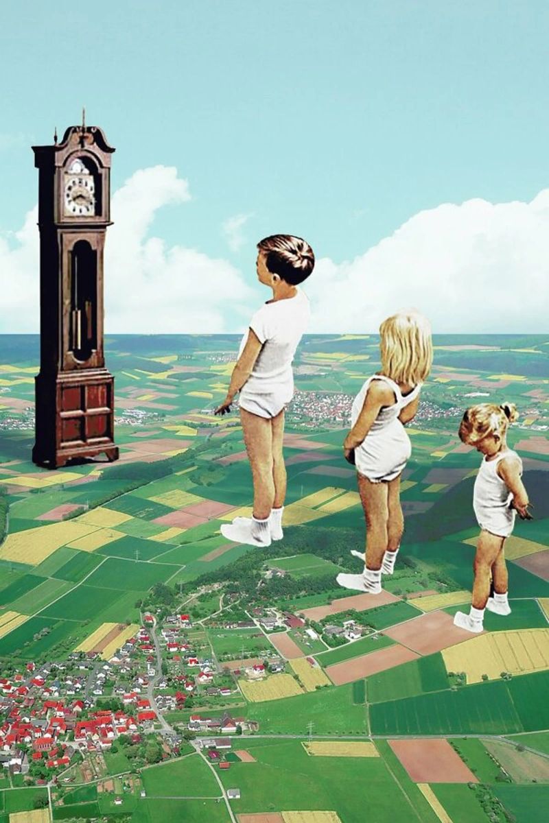 Some Kids Can´t Wait to Grow Up canvas by Maarten Léon