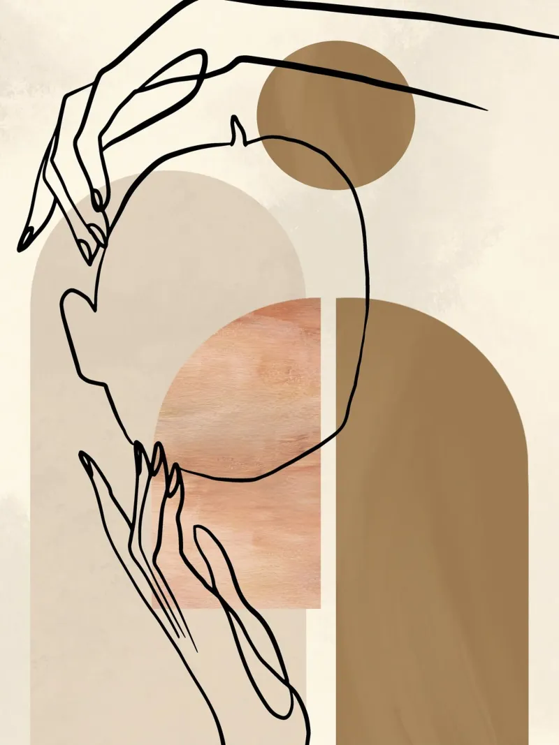 Pure Forms No 1 poster da treechild