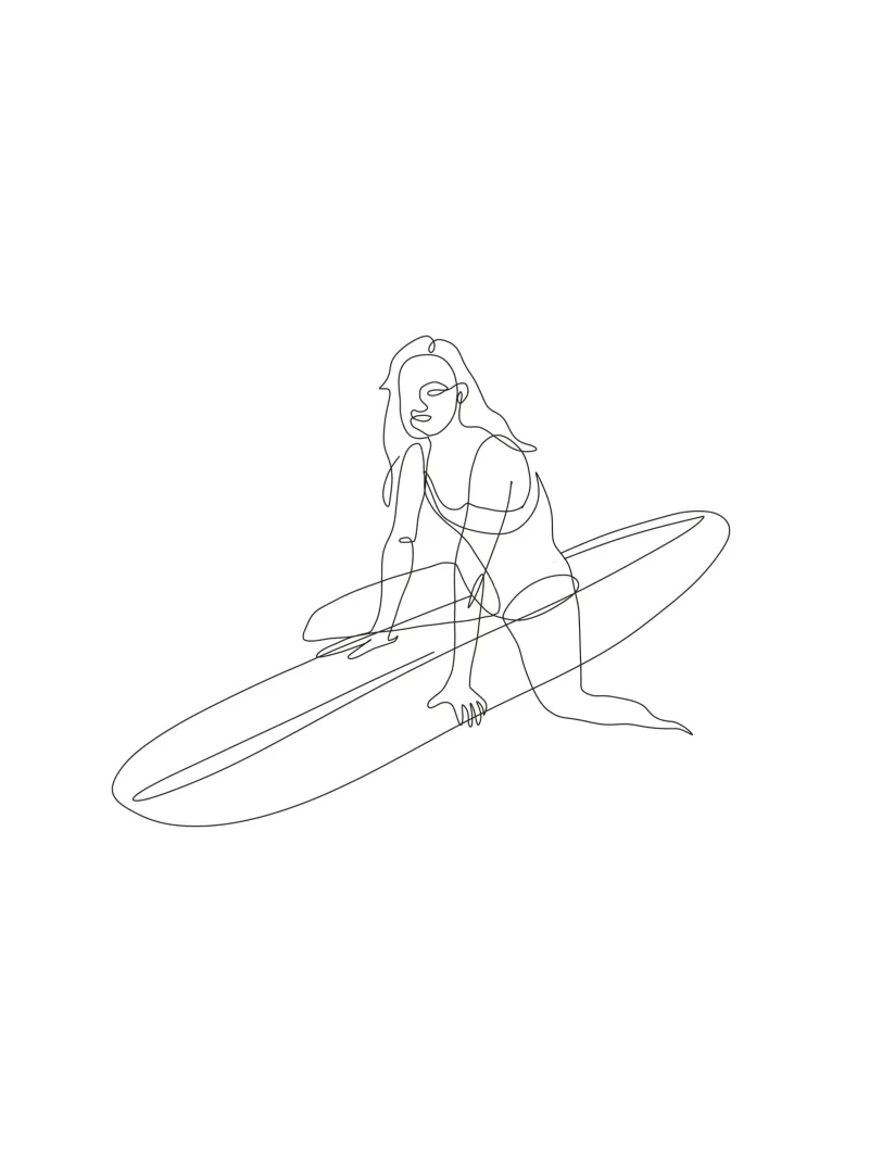 Surfer Girl poster da Magnific