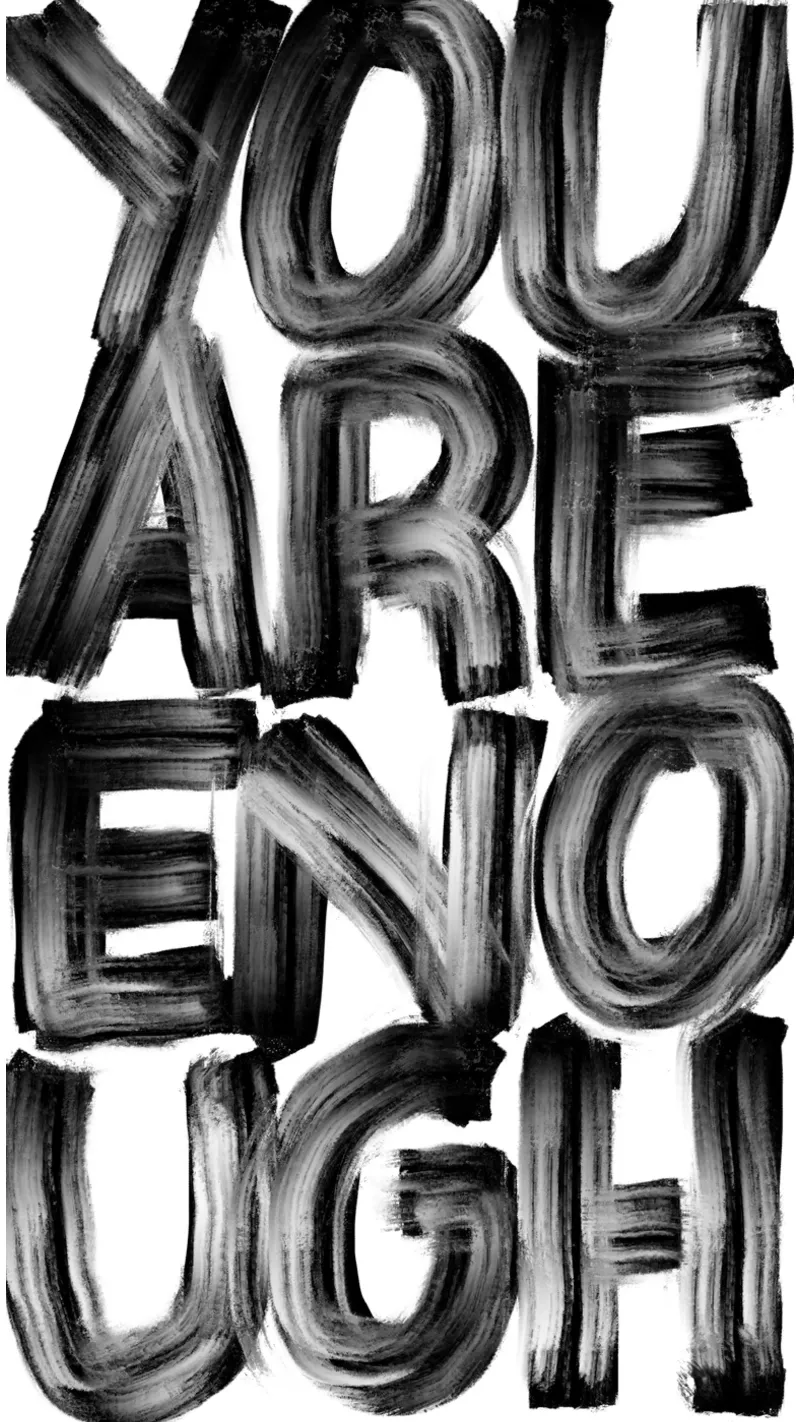 You Are Enough pellicola backlit da Magnific