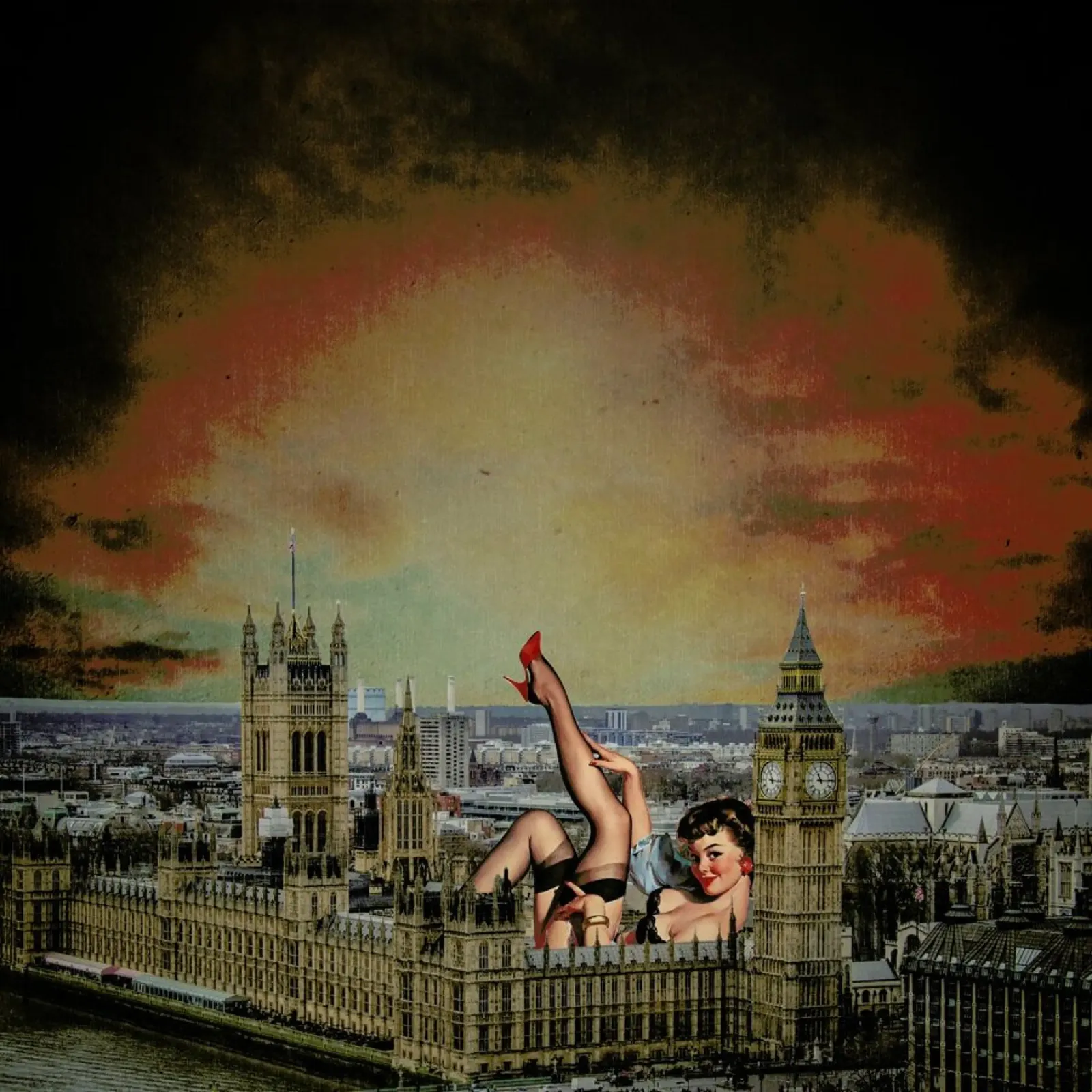 London Pinup pellicola backlit da Jason Brueck