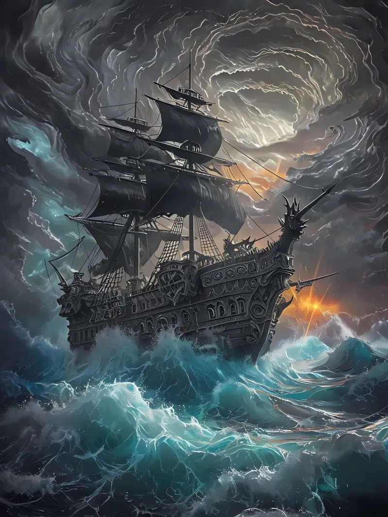 Tempest's Fury poster with plastic frame by Artistic-shop