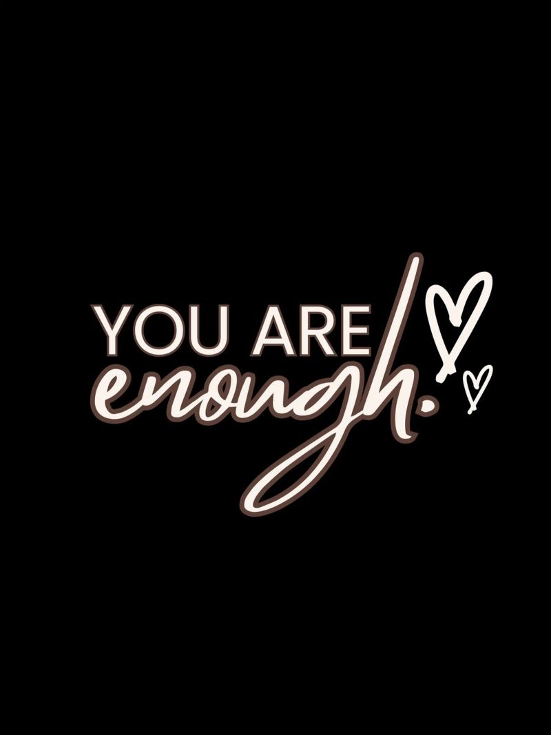 You are enough pellicola backlit da Dreamer10