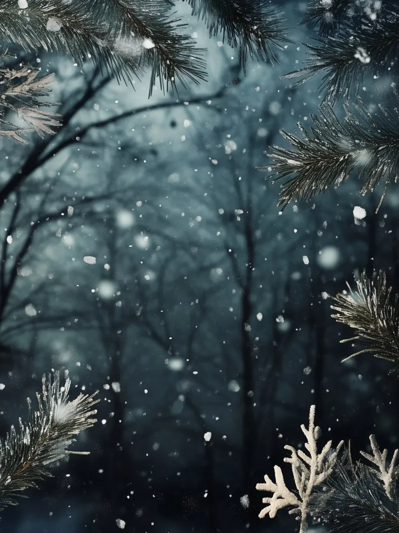 Snowy Blume pellicola backlit da The Quiet Senju