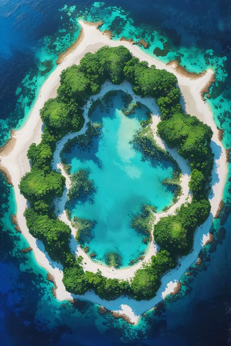 Ring of Tropical Serenity carta hahnemühle da AlbertKlee