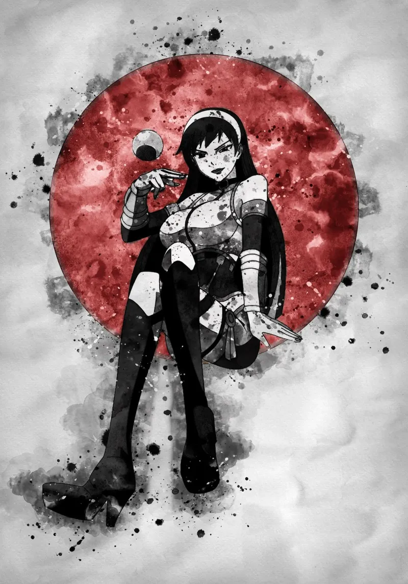 Ultear Milkovich pellicola backlit da Neonartstudio