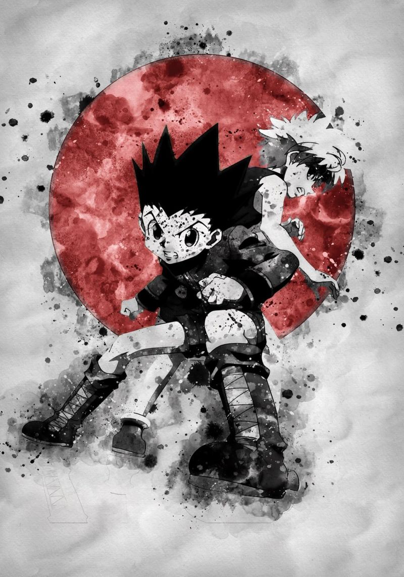Zoldyck Killua & Gon Freecss Poster von Neonartstudio