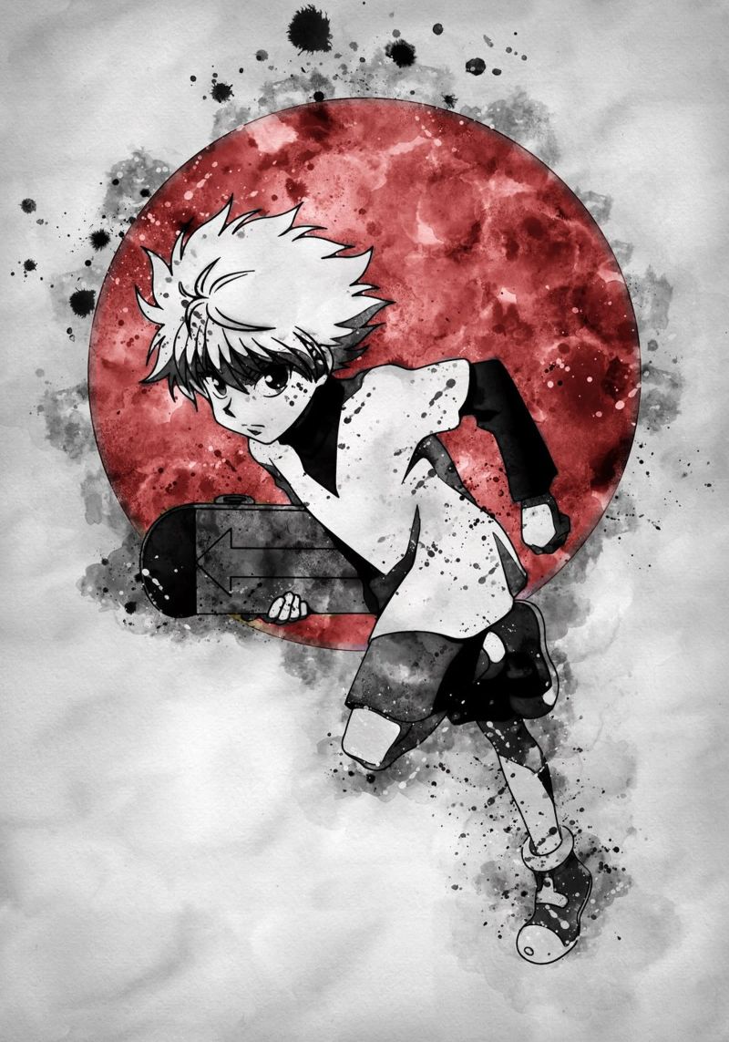 Zoldyck Killua 1 Poster von Neonartstudio