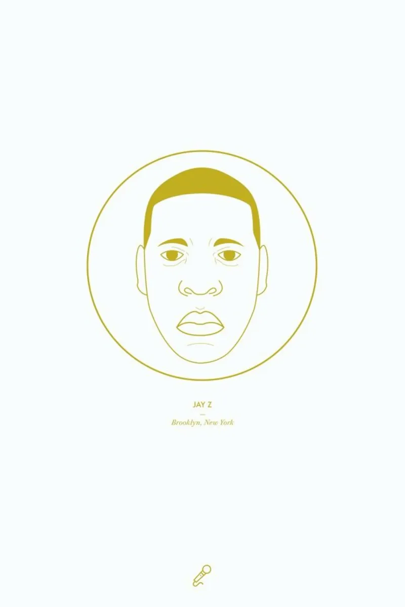 Jay Z pellicola backlit da Dean Smith
