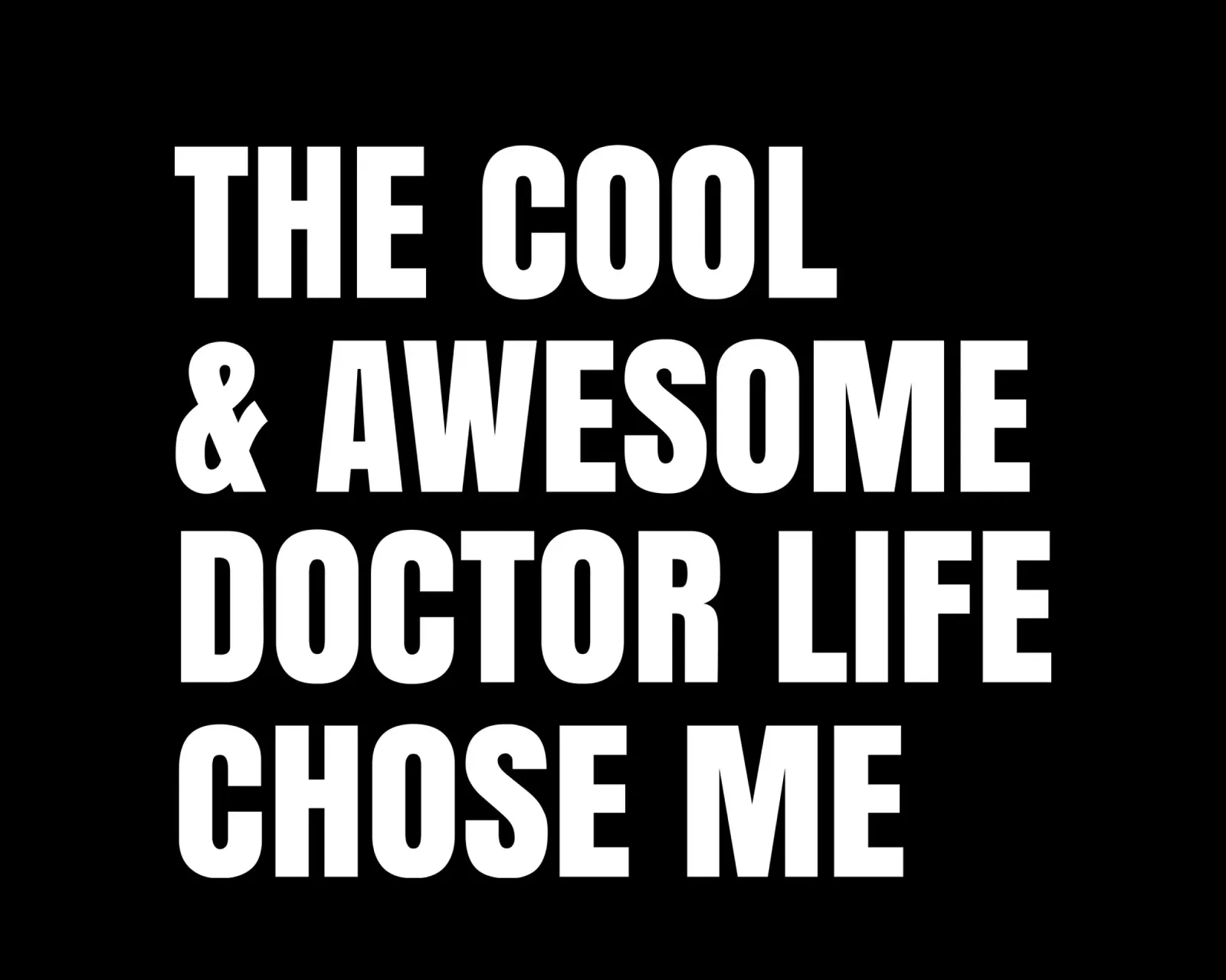 The cool and awesome doctor life chose me carta hahnemühle da happieeagle