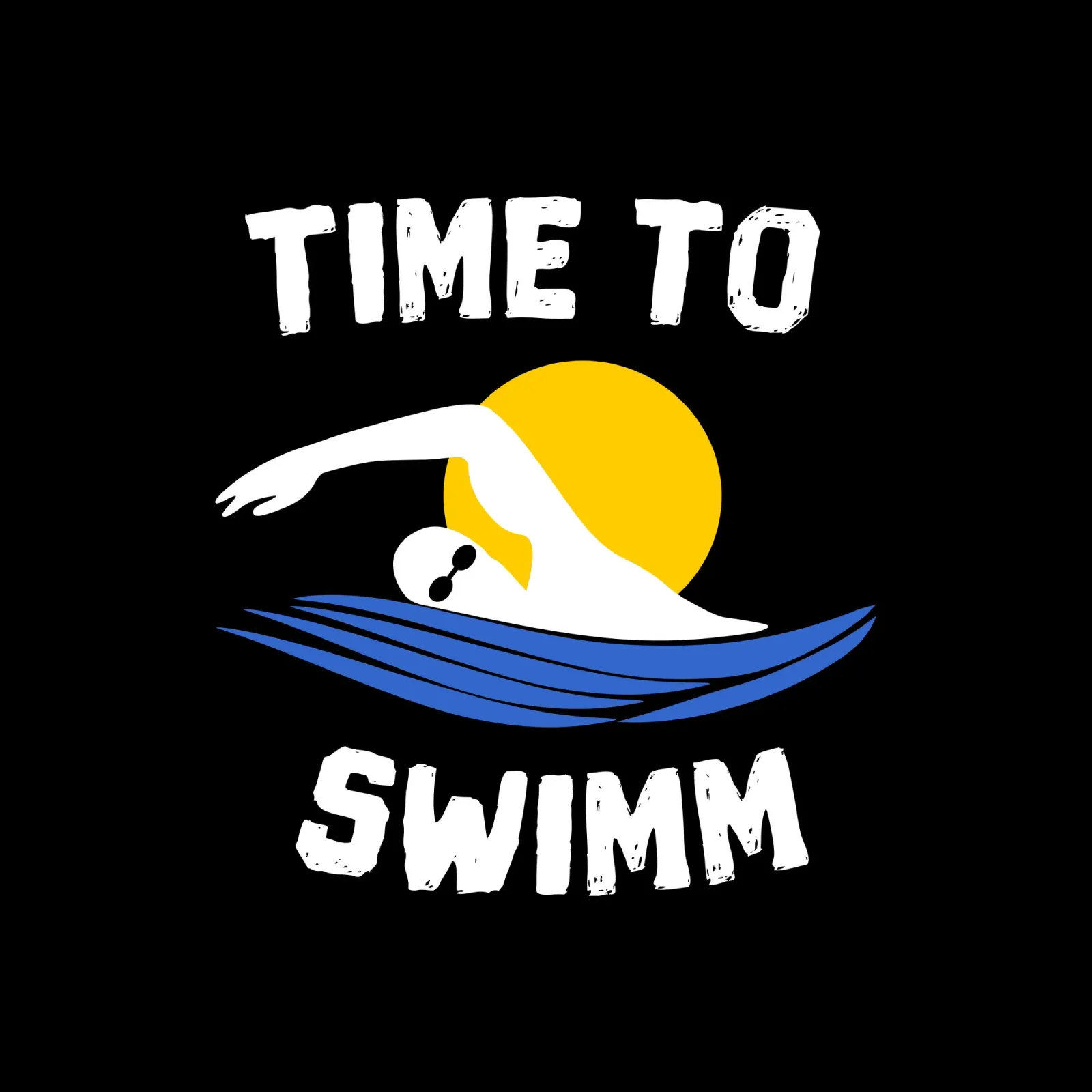 Time to swimm alluminio dibond da happieeagle