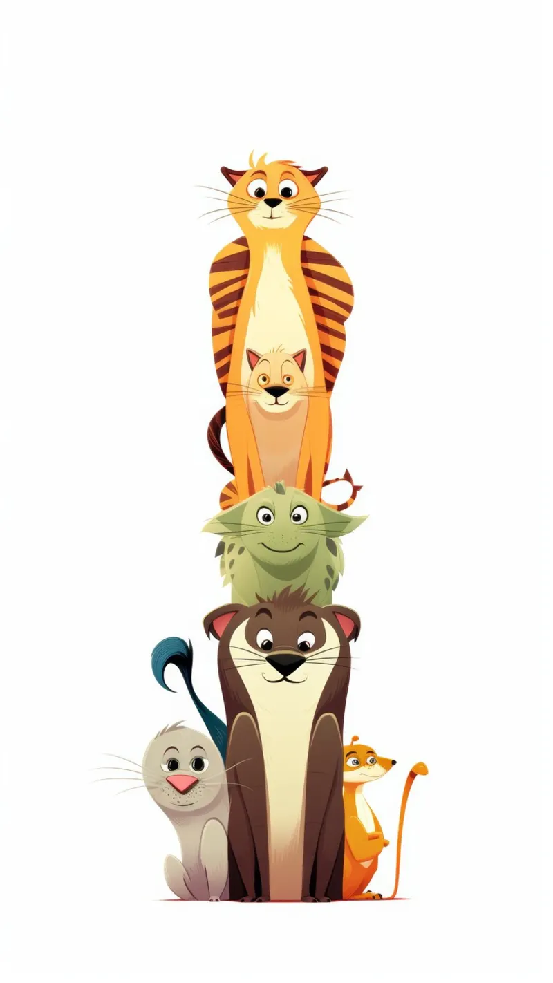 ANIMALI DIVERSI carta hahnemühle da Art Digital Visuel