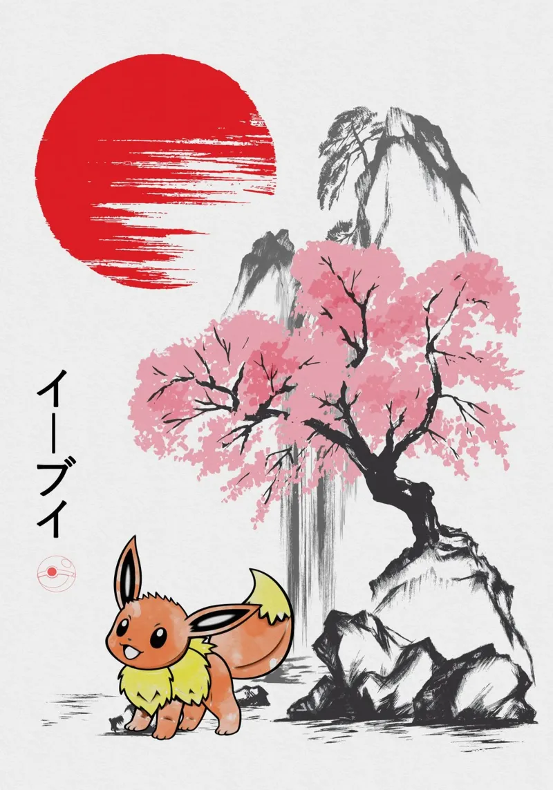 Eevee poster da Neonartstudio