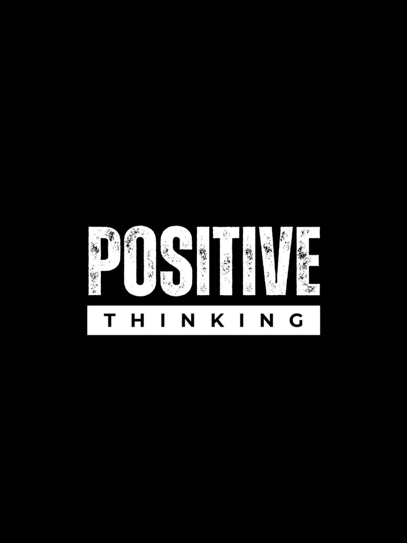 Positive Thinking Daily Motivational Quotes poster con telaio in alluminio da Dreamer10