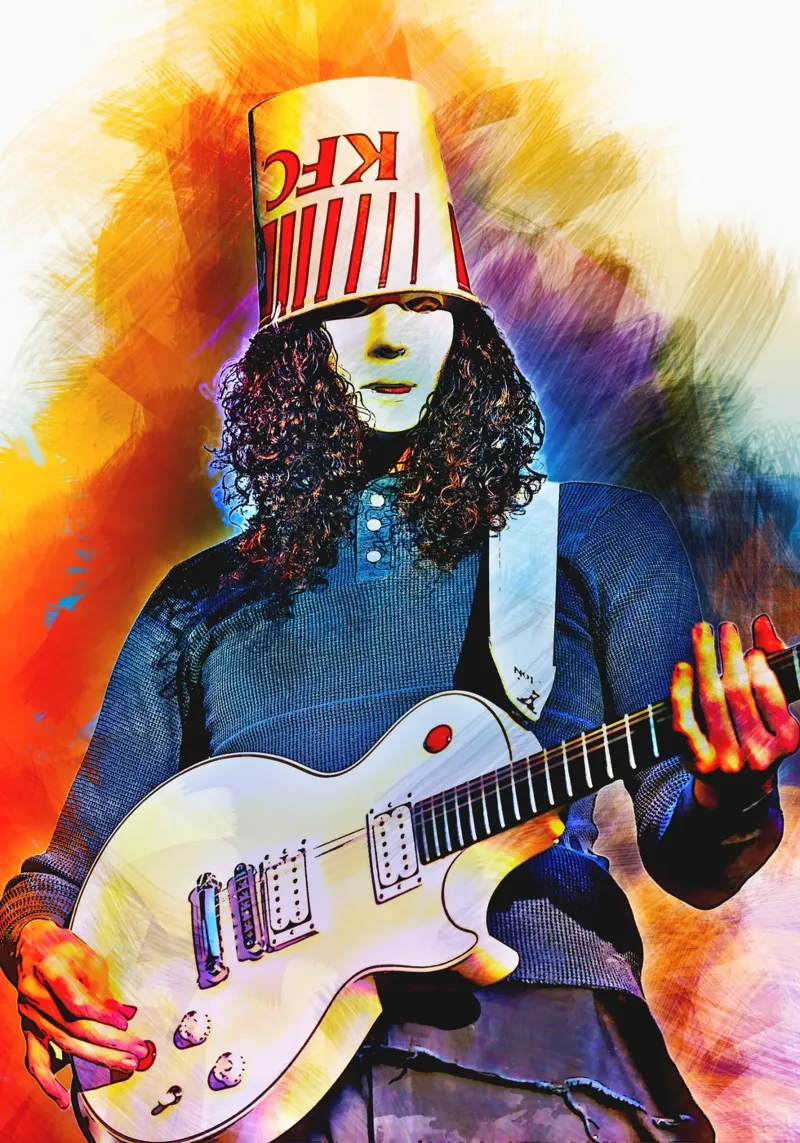 Buckethead plexiglass da HopeStudio