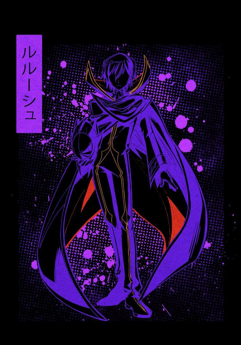 Code Geass poster da Neonartstudio