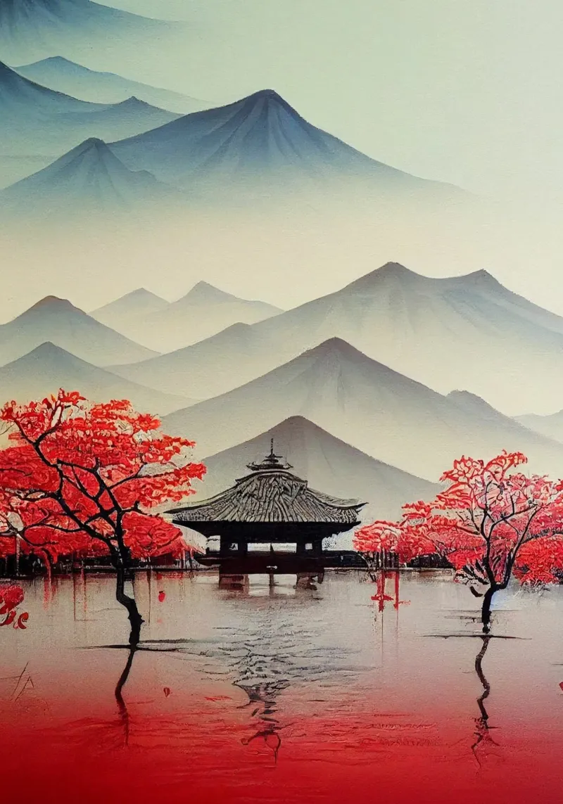 GIAPPONE ZEN pellicola backlit da Art Digital Visuel