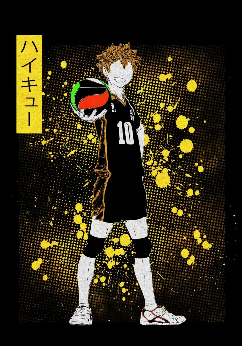 Haikyu pellicola backlit da Neonartstudio