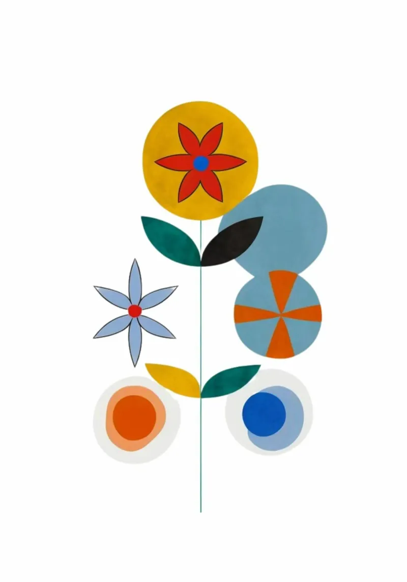 Fiori moderni pellicola backlit da Art Digital Visuel