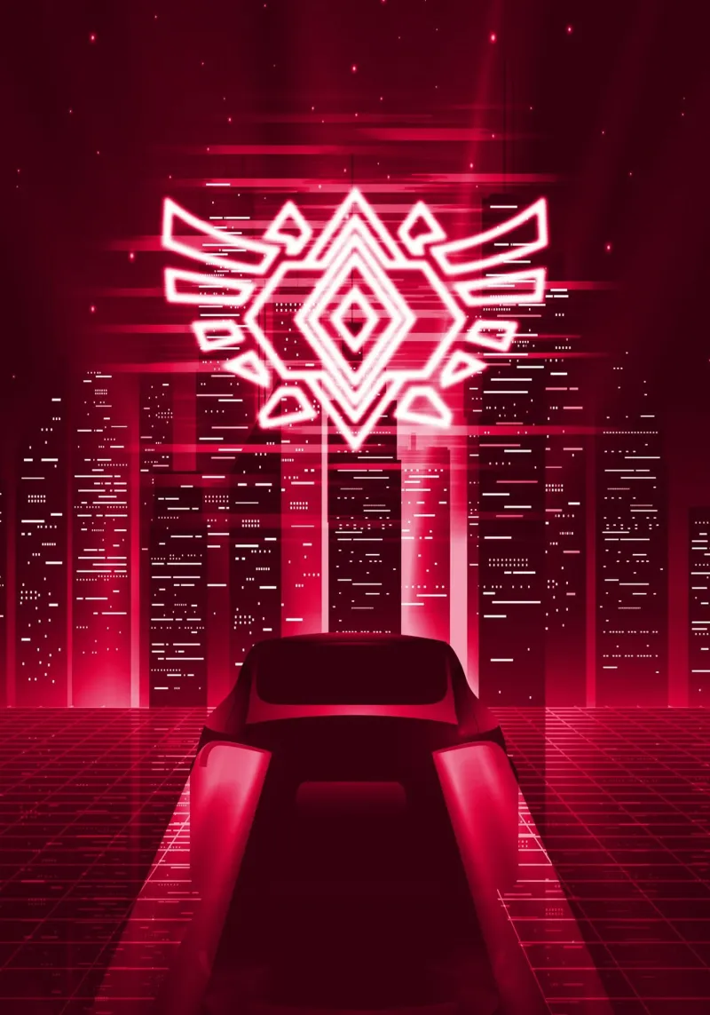 Rocket League pellicola backlit da CreativeStudio