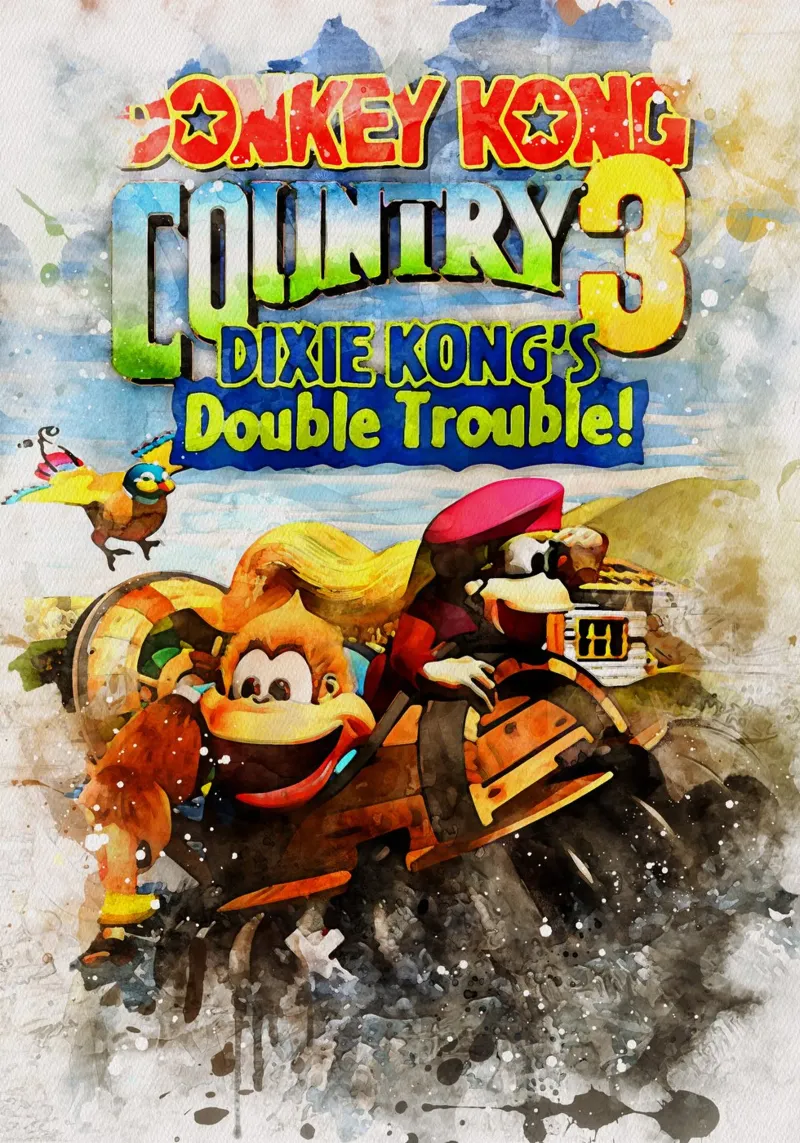 Donkey Kong Country plexiglass da CreativeStudio