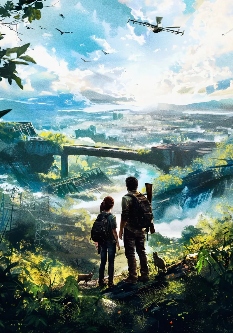 The last Of Us poster con telaio in alluminio da CreativeStudio