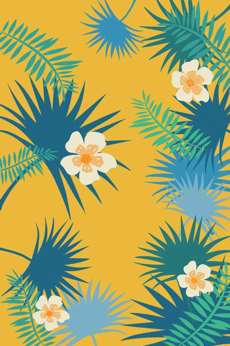 fleur jaune poster by alexiableu