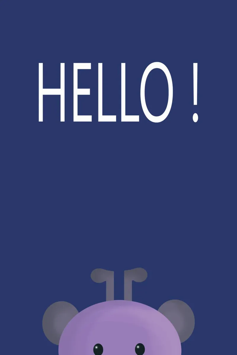girafe, hello canvas by alexiableu