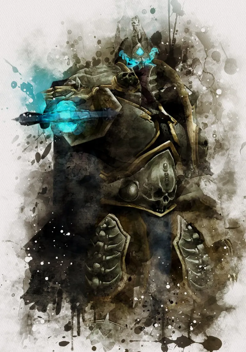 Arthas Menethil pellicola backlit da CreativeStudio