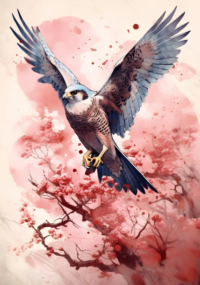 Falcon pellicola backlit da FreeArtStudio
