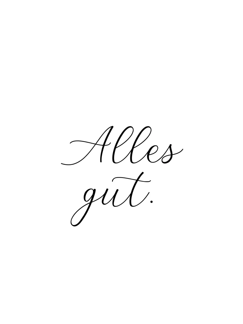 Alles gut. pellicola backlit da Magnific