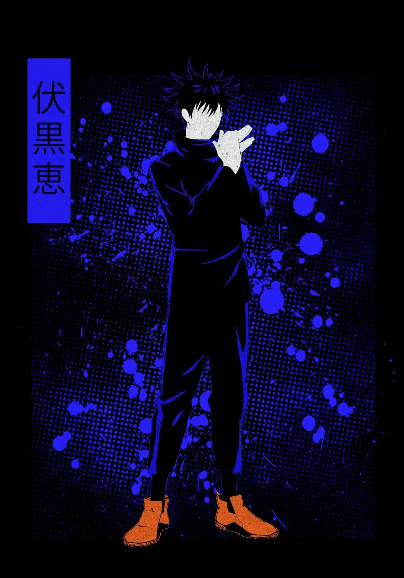 Jujutsu Kaisen 2 pellicola backlit da Neonartstudio