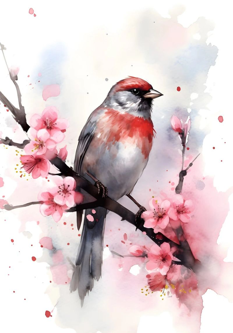 Sparrow pellicola backlit da FreeArtStudio