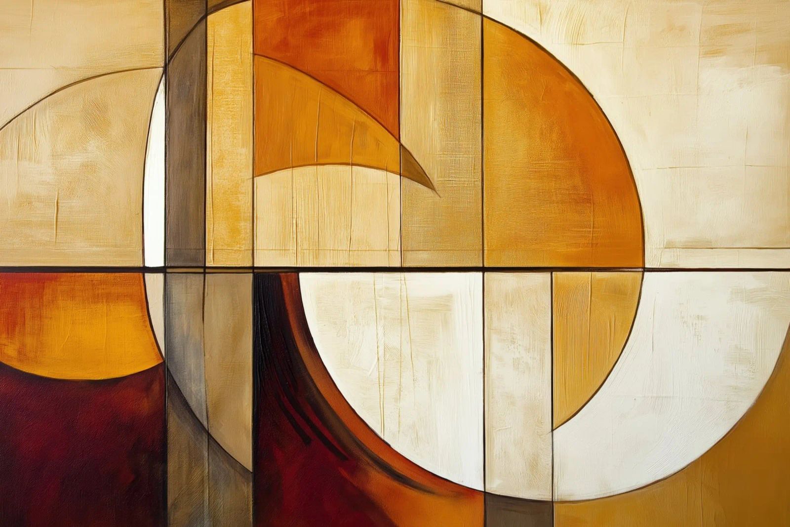 Abstract in brown tones poster by Imagine