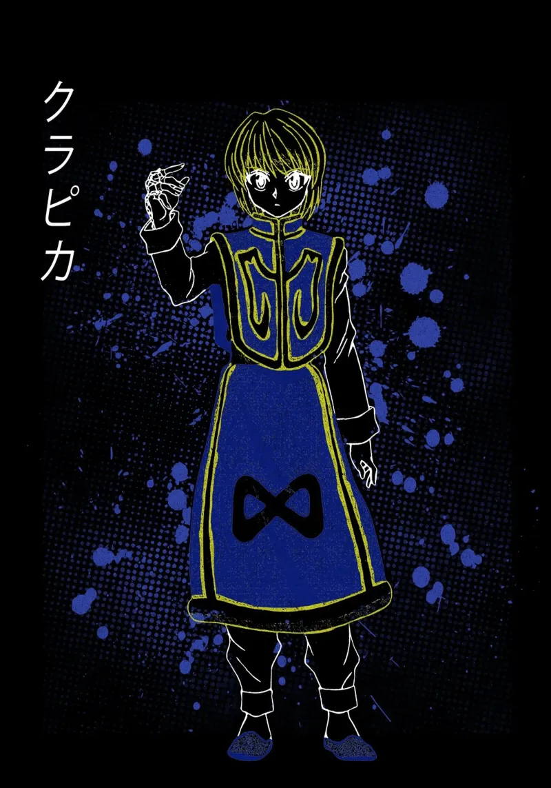 Kurapika pellicola backlit da Neonartstudio