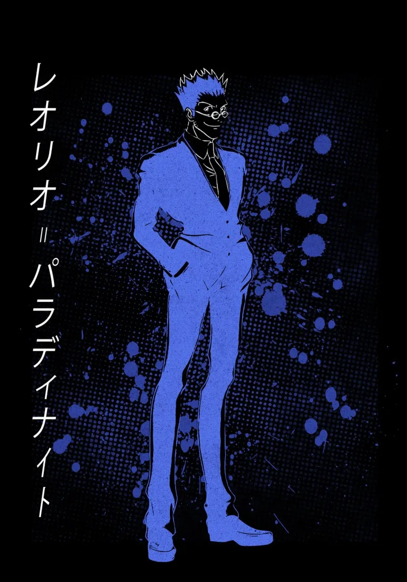 Leorio Paradinight poster da Neonartstudio