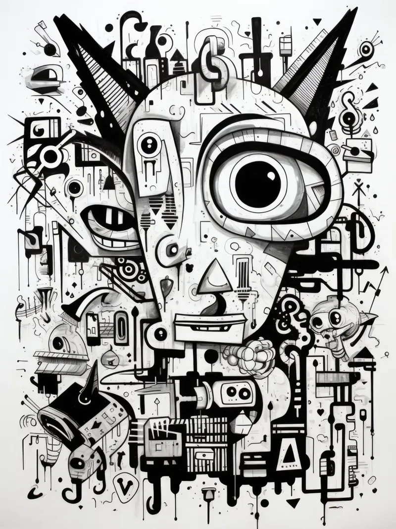 animali graffiti pellicola backlit da Art Digital Visuel