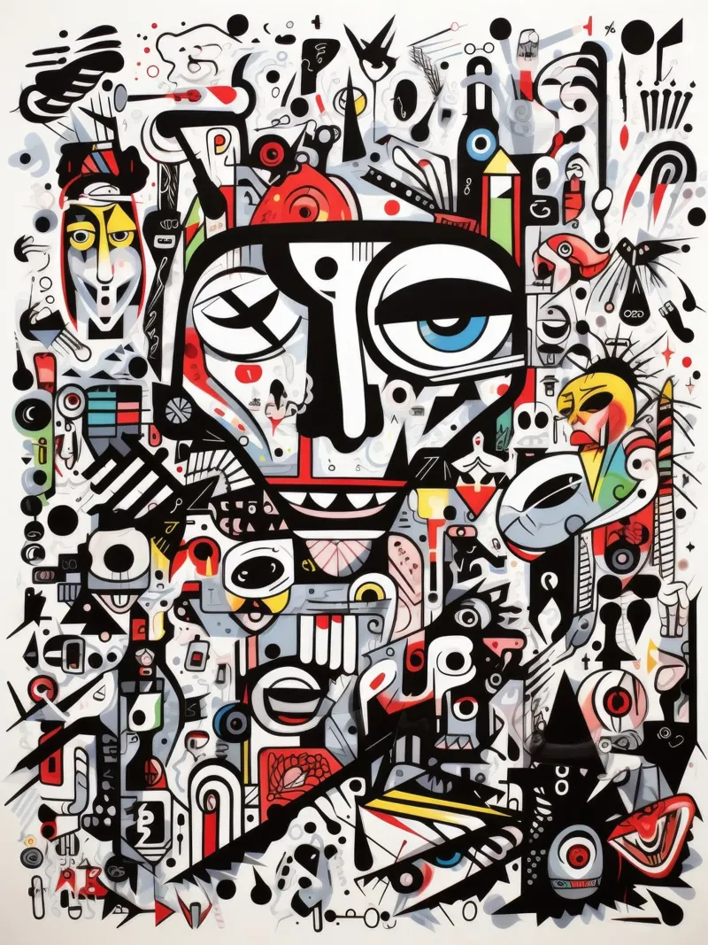 animali graffiti pellicola backlit da Art Digital Visuel