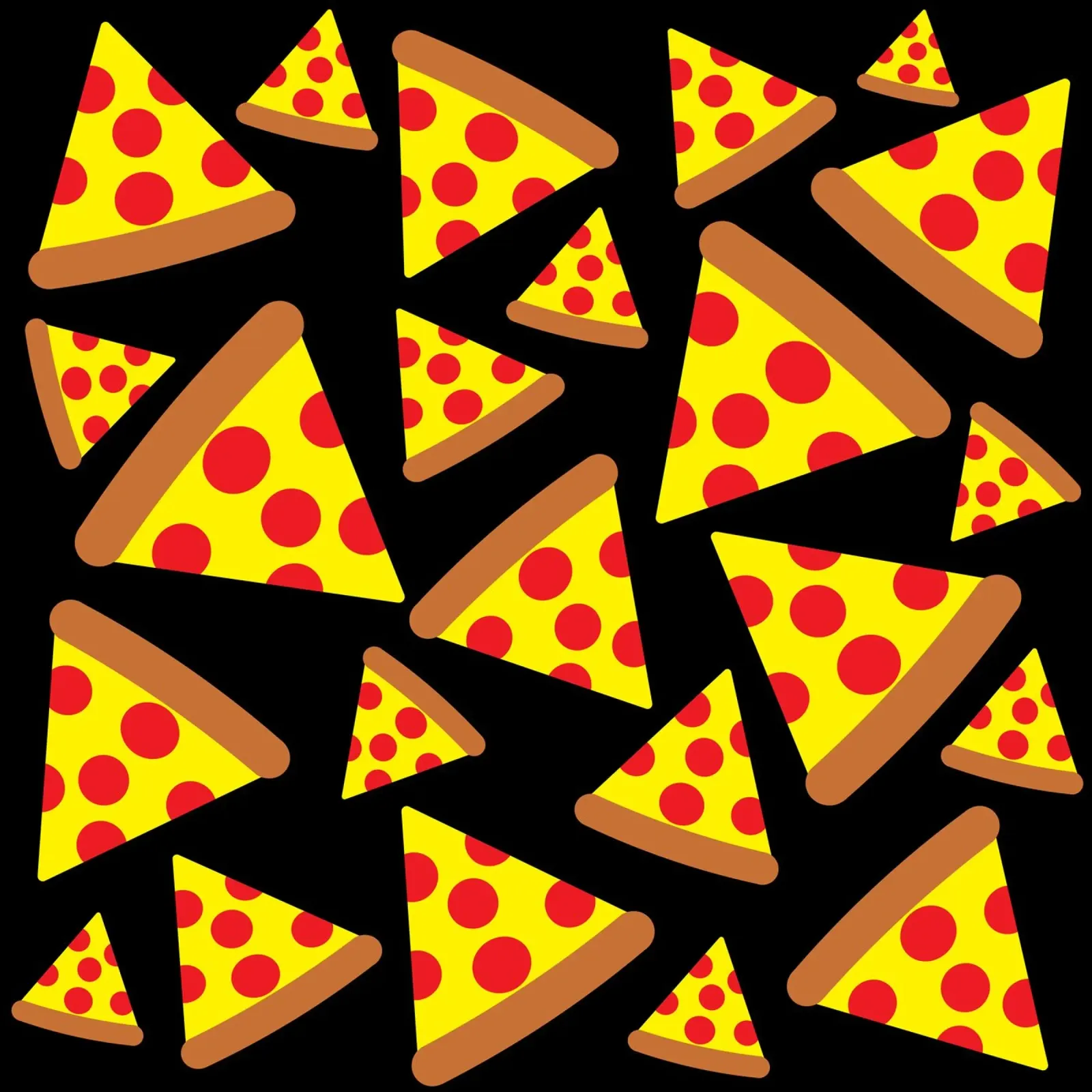 Pizza pattern pellicola backlit da baobabprintstore